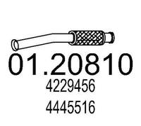 MTS 01.20810 Tubo gas scarico per SAAB 9-3 (YS3D) 9-3 Cabriolet (YS3D) 900 II