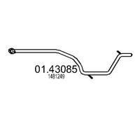 MTS 01.43085 Tubo gas scarico per FORD S-MAX (WA6) MONDEO IV (BA7) GALAXY (WA6)