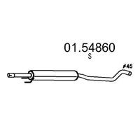 MTS 01.54860 Marmitta centrale