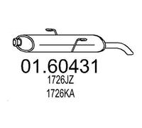 MTS 01.60431 Marmitta