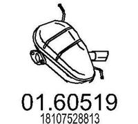 MTS 01.60519 Marmitta