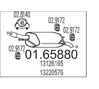 MTS 01.65880 Marmitta