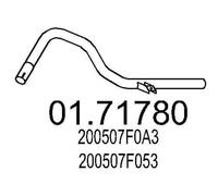 MTS 01.71780 Tubo gas scarico