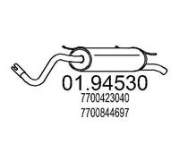 MTS 01.94530 Marmitta per RENAULT MEGANE I (BA0/1) Scénic I (JA0/1, FA0)