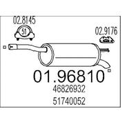 MTS 01.96810 Marmitta