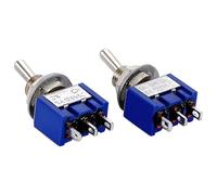 MTS-102 103 MTS-202 203 Interruttore a levetta 6A 125VAC on on SPDT 6mm Interruttore DPDT on off on Cappuccio impermeabile(MTS-103 SL,WITH CAP_5PCS)