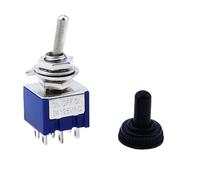 MTS-102 103 MTS-202 203 Interruttore a levetta 6A 125VAC On On SPDT 6mm Mini interruttore On Off On Cap 5 pezzi 10 pezzi(MTS-203,WITH CAP_5PCS)
