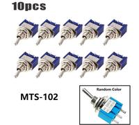 MTS-102 Miniatura Pulsante Interruttore Unipolare Doppio Gettare, On-On