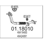 MTS Company 01.18010 - Tubo Gas Scarico