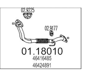 MTS Company 01.18010 - Tubo Gas Scarico