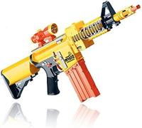 MTS - Fucile Photon Storm, pistola giocattolo semiautomatica con lanciatore, dotata di 20 proiettili morbidi