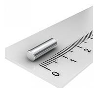 MTS Magnete - Magneti a bastoncino, al neodimio, 4 x 13 mm, N42, 20 pz