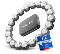 MTS Magnete - Magneti al neodimio, 20 pezzi, extra forti, rotondi, diametro 8 mm, super magneti, forza adesiva circa 3,5 kg, magneti per lavagna bianca, bacheca, lavagna magnetica, officina