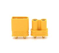 MTSAS XT30UPB XT30 UPB 2 mm Spina Maschio Femmina Connettori Bullet Spine per RC Drone Aereo Batteria (10pairs)