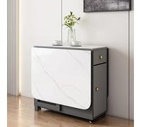 MTSYXYM Tavolo da Pranzo Pieghevol,versatile tavolo da cucina,Tre forme, ingombro ridotto, per ristorante, cucina, camera da letto.(150x80x75cm)