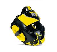 MTTKTTBD Casco da Boxe, Caschetto da Boxe,Full Face Leather MMA Pugilato Casco Kick Boxing Protezione Muay Thai Head Guard Fighting Arti Marziali Training