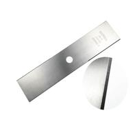 MTTThrTvs Set Tosaerba Universale da 3 Pezzi Set Sega Circolare a rombo in Acciaio Bianco al Manganese Compatibile con Vari Tosaerba e Accessori per spazzole(White Steel Blade)
