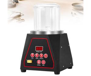 MTTXY Lucidatrice Magnetica 200 W, Buratto per Gioielli e Piccoli Pezzi | Regola timer, velocità e direzione con display digitale per gestire meglio la finitura delle superfici