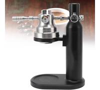 MTTXY Set macchina da caffè pneumatica, mini macchina da caffè manuale portatile, lega di alluminio e acciaio inossidabile 304, macchina per caffè espresso semiautomatica per casa, viaggi, campeggio