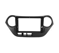 MTUBFT Mascherina Autoradio 2 DIN per Hyundai I10 RHD 2014-2017, Plancia Cruscotto Auto Cornice, Lettore multimediale Telaio di Montaggio per Automobile per Android
