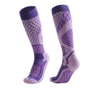 Mtucegi Calze termiche unisex da alpinismo rinforzate per la gestione delle dita del tallone e degli sport invernali all'aperto calze compresse calze da sci in fibra di cotone resistenti