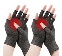 mtuihfo 2 paia di guanti da donna per artrite, a compressione, per alleviare il dolore da artrite, lesioni del tunnel carpale, lavabili in lavatrice, -, XL
