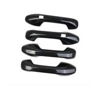 Mtuqvma Auto Porta Esterna Maniglia Per Hyundai Per Palisade 2019-2024, Maniglie Esterne Per Portiere Auto, Accessori In Fibra Di Carbonio ABS