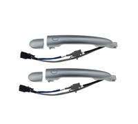 Mtuqvma Auto Porta Esterna Maniglia Per Per Koleos 2.0 2008-2024 Maniglia Esterna Porta Con Pulsante Anteriore O Posteriore Lato Guidatore O Passeggero Sinistro O Destro(2 pcs Rear Pair)