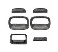 Mtuqvma Auto Porta Esterna Maniglia Per Suzuki Per Jimny Per JB64 Per JB74 2019-2024 3 Porte Copertura Maniglia Portiera Auto Maniglia Portiera Posteriore Laterale Ciotola Trim(Carbon painting)