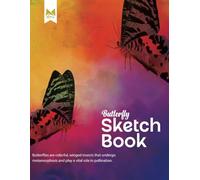 MTV Butterfly Sketch Book: Butterflies are colorful, winged insects that undergo metamorphosis and play a vital role in pollination. Size 8.5 X 11 Notebook 120 Pages.