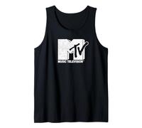 MTV Classic Distressed Logo Canotta