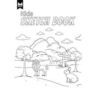 MTV KIDS Sketch Book: Size 8.5 × 11 Notebook 120 Page