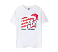 MTV Maglietta Cappello da Babbo Natale Adulto Unisex (NS7679)