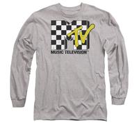 MTV Maglietta Logo Scacchiera Adulto Unisex (TV10517)