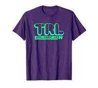 MTV TRL Total Request Live Neon Green Logo Maglietta