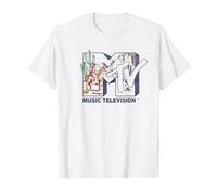 MTV Wild West Maglietta, Uomo, Bianco, 6XL