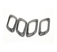 MTVTFECEWG Accessori Per Lo Styling Per Peugeot 3008 2009-2015 Car Interior Door Window Handle Frame Cover Trim Sticker (Silver plating)