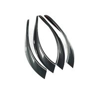 MTVTFECEWG Car Styling Porta Interna Maniglie Cornice Decorazione Della Copertura Trim Per 3/4 Serie F30 F32 3GT F34 2014-2019 Accessori Interni(Black)