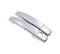 MTVTFECEWG Chrome Door Handle Cover Trim Car Set Accessori Per Lo Styling Per Opel Per Tigra B Per Vauxhall Per TwinTop 2004-2009