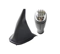 MTVTFECEWG Cuffia Pomello Cambio Custodia Leva A Penna 5/6 Marce Per Renault Per Clio 4 Mk4 IV 2012-2020 Pomello Leva Cambio(B0568-K0738)