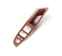 MTVTFECEWG Guida A Sinistra Con Guida A Sinistra Per Serie 5 F10 F11 F18 2010-2017 Maniglia Interna Porta Dell'automobile Pannello Interno Porta Pull Trim Cover(Red Brown,1PC)