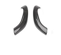 MTVTFECEWG In Fibra Di Carbonio Modello Chrome Car Interior Door Pull Maniglia Della Copertura Trim Di Ricambio Per X1 X2 F48 F49 F39 2017-2022(fibra di carbonio)
