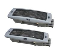 MTVTFECEWG Lampada da Soffitto con Luce di Lettura Posteriore per VW per Golf 4 per Jetta A4 MK4 per P&assat B5 per Beetle per T&IGUAN 3B0947291(Grey 2PCS)