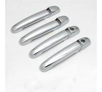 MTVTFECEWG PER FORD PER GALAXY 1995-2006 CROMATO ESTERNO PORTA LATERALE MANIGLIA COPERTURE SOVRAPPOSIZIONI DECORAZIONE STYLIING (2 KEYHOLES)