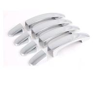 MTVTFECEWG Per Ford Per Transit 2017 Per Ford Per Tourneo Custom 2016 Chrome ABS Auto Porta Maniglia Esterna Grab Decorazione Copertura Trim (Argento)