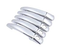 MTVTFECEWG Per Peugeot Per Expert Per Tepee 2007~2016 Chrome Car Door Handle Cover Trim Set Accessori Esterni 2009 2010 2011 2012 2013 2014 2015 (Handle 3 Keyholes)