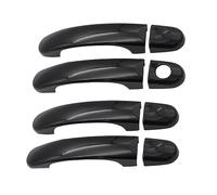 MTVTFECEWG Per VW Per T5 T6 Transporter Per Caddy 2003~2015 Chrome Bright Black Car Door Handle Decoration Cover Trim Set Accessori