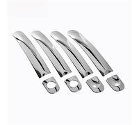 MTVTFECEWG Per VW T5 T6 Per Transporter Per Caravelle Per Multivan Per California Sovrapposizioni Rivestimento Maniglia Portiera Dell'auto Acciaio Inossidabile (For 4 door 2 keyhole)