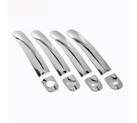 MTVTFECEWG Per VW T5 T6 Per Transporter Per Caravelle Per Multivan Per California Sovrapposizioni Rivestimento Maniglia Portiera Dell'auto Acciaio Inossidabile (For 4 door 1 keyhole)