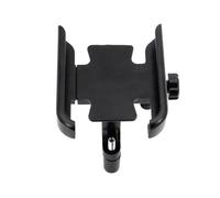 MTVTFECEWG per Yamaha XMAX125 XMAX250 XMAX300 Accessori Moto Specchio Manubrio Supporto Telefono Cellulare GPS Stand Staffa (Handlebar Black)